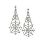 Marvel Comics Spiderman Web Spider Chandelier Earrings.jpg